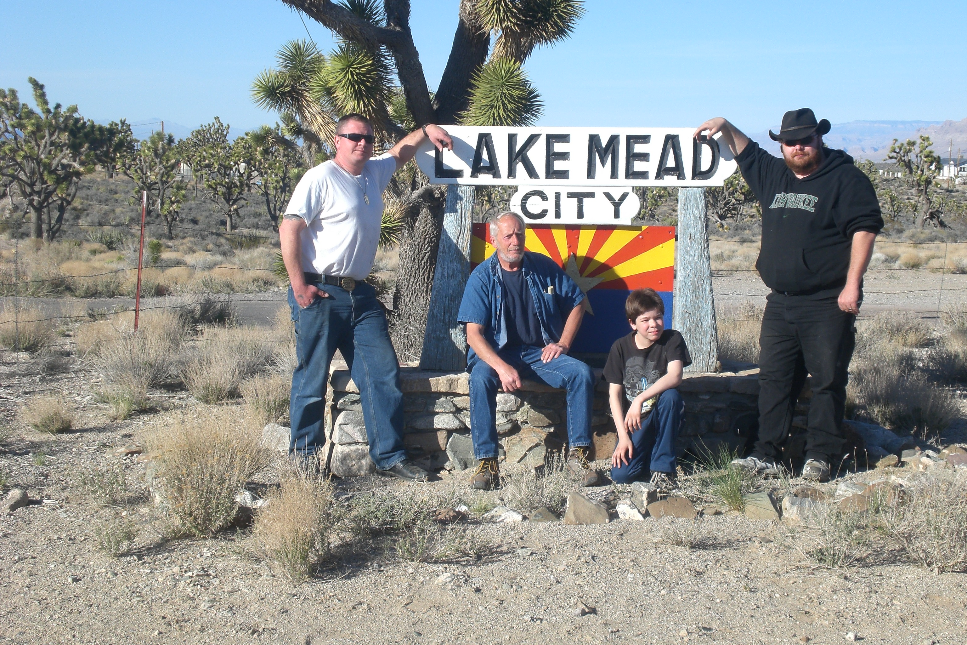 left to right- Chad, Kevin, Michael, Adam